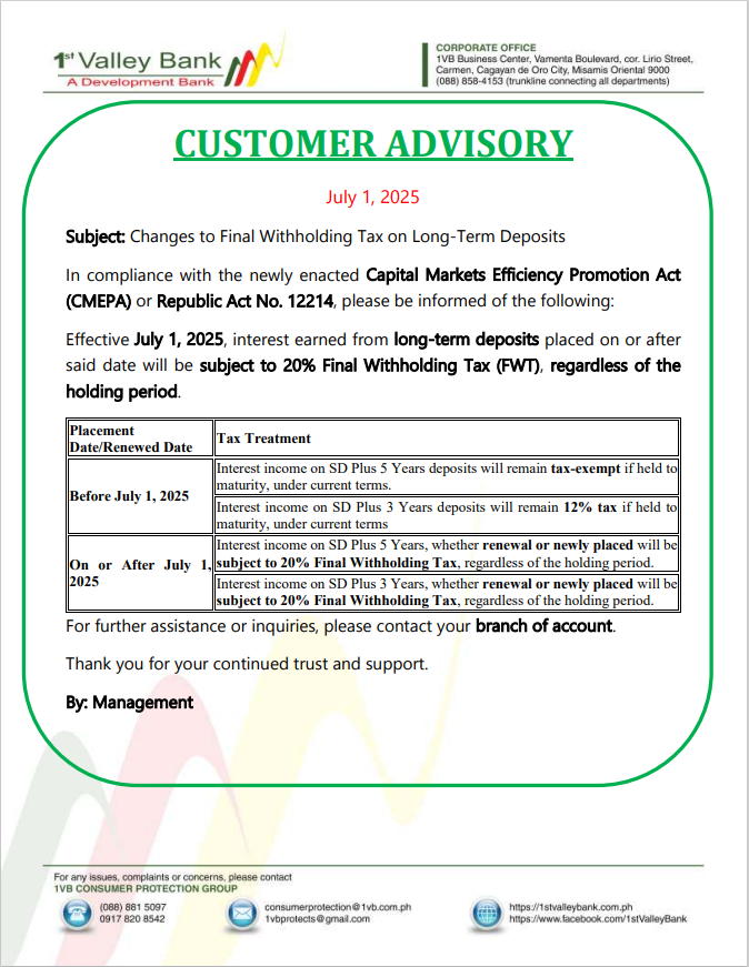 National Advisory